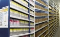 Film Can Mobile Shelving
