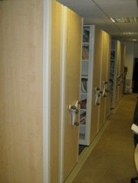 Roller Racking with Deco Panels
