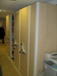 Office mobile shelving