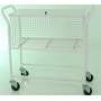 Lockable Records Trolley 