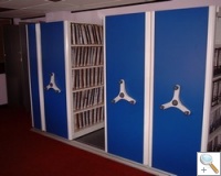 Mobile Shelves in Offices