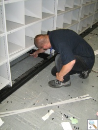 Service Office Roller Racking