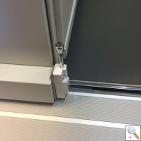 Fitting Lock for Existing Mobile Shelving