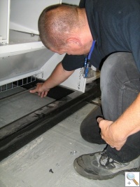Repairs to Water Damaged Roller Cabinets