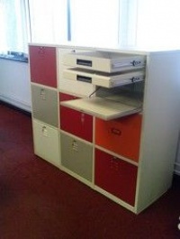 Office Hot Desking Cupboards and Lockers